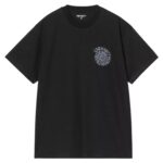 CARHARTT WIP SPIRALS T-SHIRT BLACK