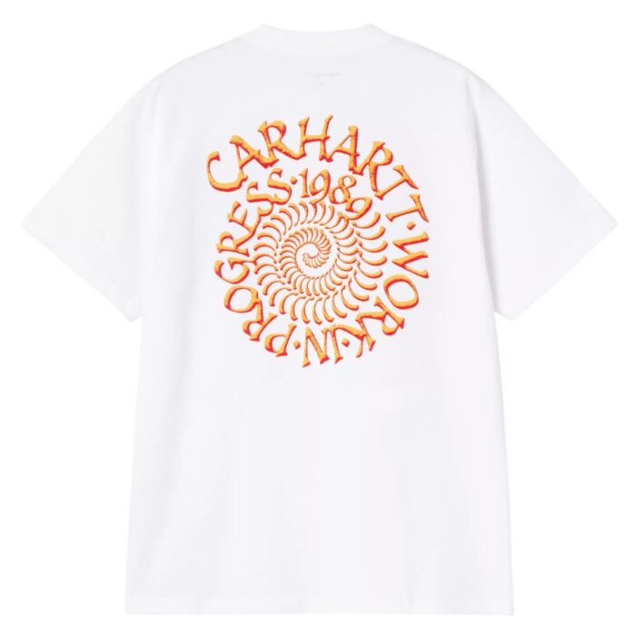 CARHARTT WIP SPIRALS T-SHIRT WHITE - Image 2