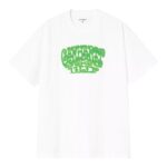CARHARTT WIP TIPSY TYPE T-SHIRT WHITE