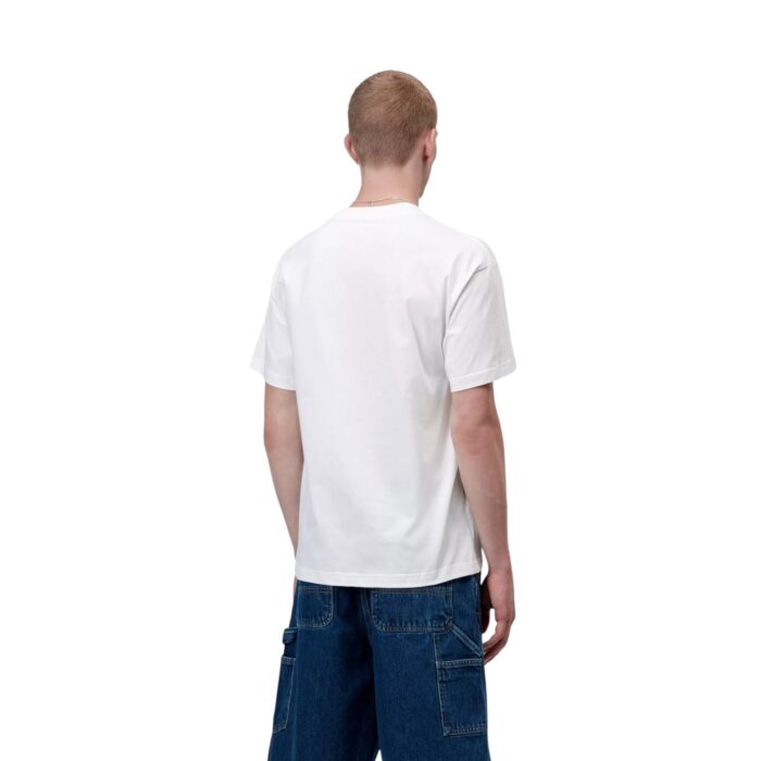 CARHARTT WIP TIPSY TYPE T-SHIRT WHITE - Image 4