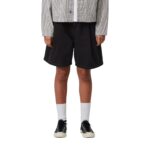 CARHARTT WIP W ALTA SHORT BLACK STONE WASHED