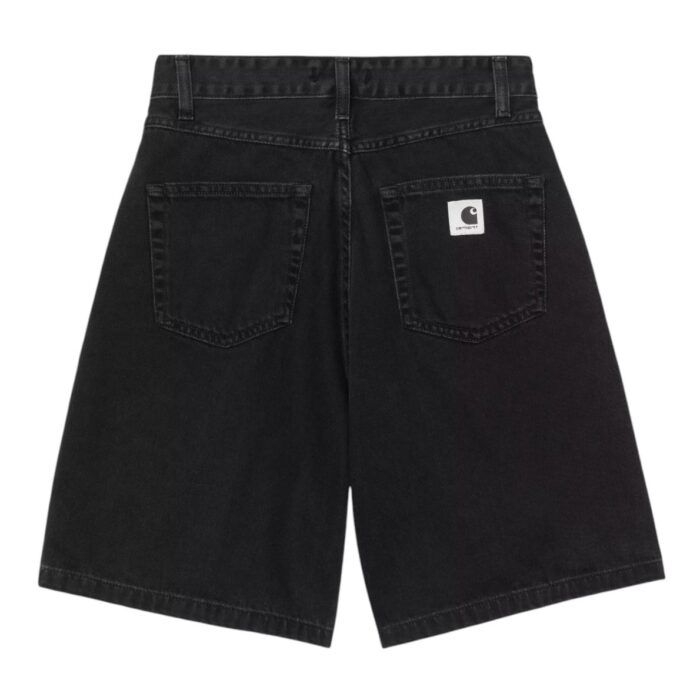 CARHARTT WIP W ALTA SHORT BLACK STONE WASHED - Image 6