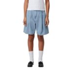 CARHARTT WIP W ALTA SHORT BLUE STONE BLEACHED