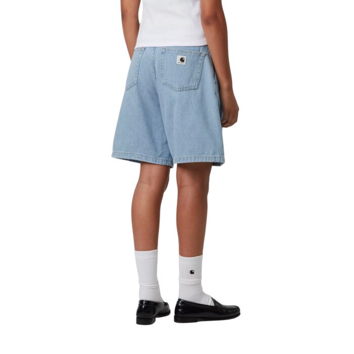 CARHARTT WIP W ALTA SHORT BLUE STONE BLEACHED - Image 2