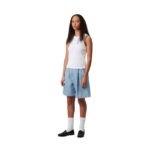 CARHARTT WIP W ALTA SHORT BLUE STONE BLEACHED - Image 4