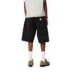 CARHARTT WIP W BRANDON SHORT BLACK STONE WASHED - Image 2