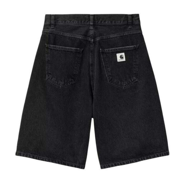 CARHARTT WIP W BRANDON SHORT BLACK STONE WASHED - Image 6