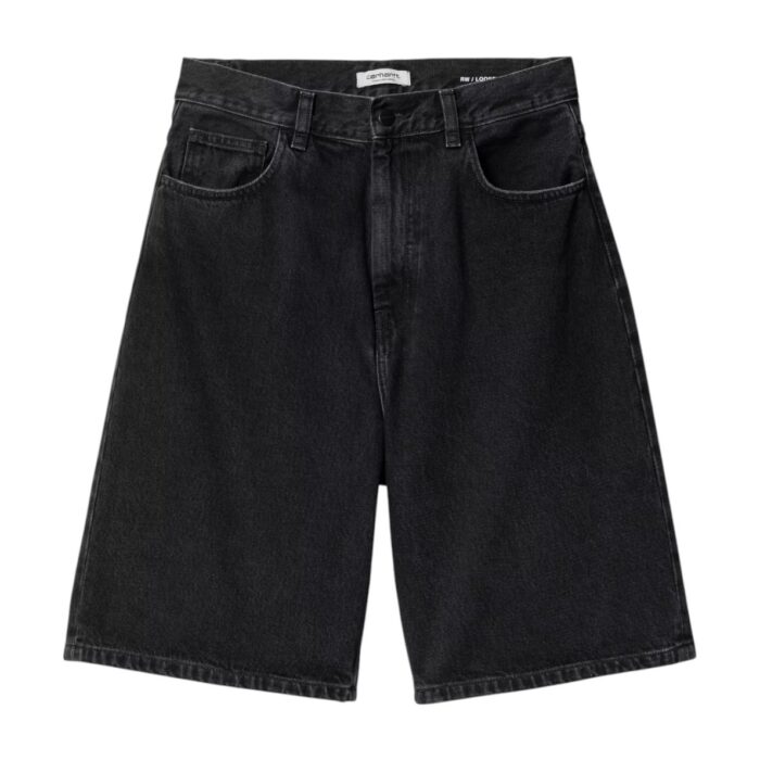 CARHARTT WIP W BRANDON SHORT BLACK STONE WASHED - Image 5