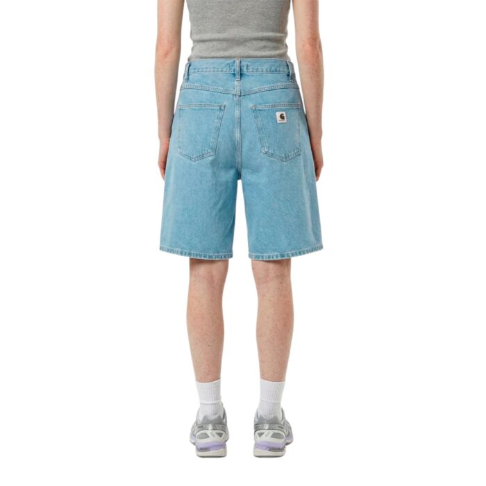 CARHARTT WIP W BRANDON SHORT BLUE STONE BLEACHED - Image 2