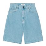 CARHARTT WIP W BRANDON SHORT BLUE STONE BLEACHED - Image 4