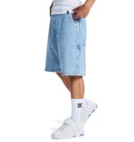 DC BAGGY DENIM CARPENTER SHORT INDIGO LIGHT - Image 2