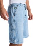DC BAGGY DENIM CARPENTER SHORT INDIGO LIGHT - Image 4