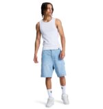 DC BAGGY DENIM CARPENTER SHORT INDIGO LIGHT - Image 6
