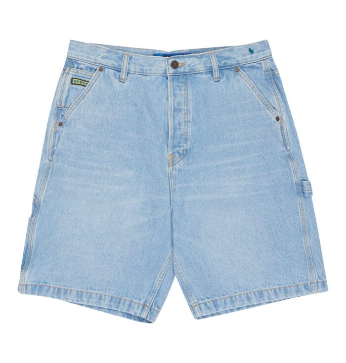DC BAGGY DENIM CARPENTER SHORT INDIGO LIGHT - Image 7
