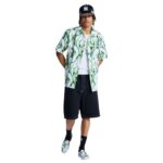 DC FULL ON RESORT SHIRT LIQUID FUEGO WHITE - Image 7