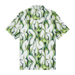DC FULL ON RESORT SHIRT LIQUID FUEGO WHITE - Image 8