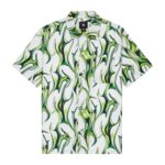 DC FULL ON RESORT SHIRT LIQUID FUEGO WHITE - Image 9