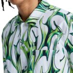 DC FULL ON RESORT SHIRT LIQUID FUEGO WHITE - Image 6