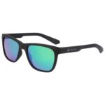 DRAGON BISHOP LUMALENS H2O POLAR SUNGLASSES MATTE BLACK GREEN ION