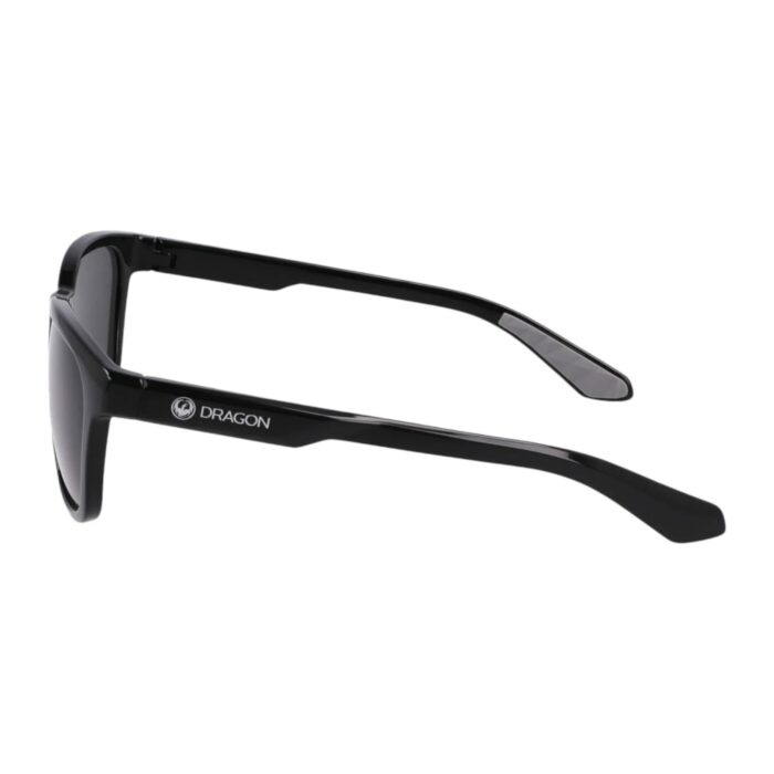 DRAGON DUNE LUMALENS SUNGLASSES SHINY BLACK SMOKE - Image 2