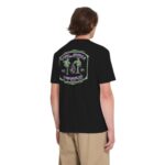 VOLCOM 91 PALM T-SHIRT BLACK - Image 2