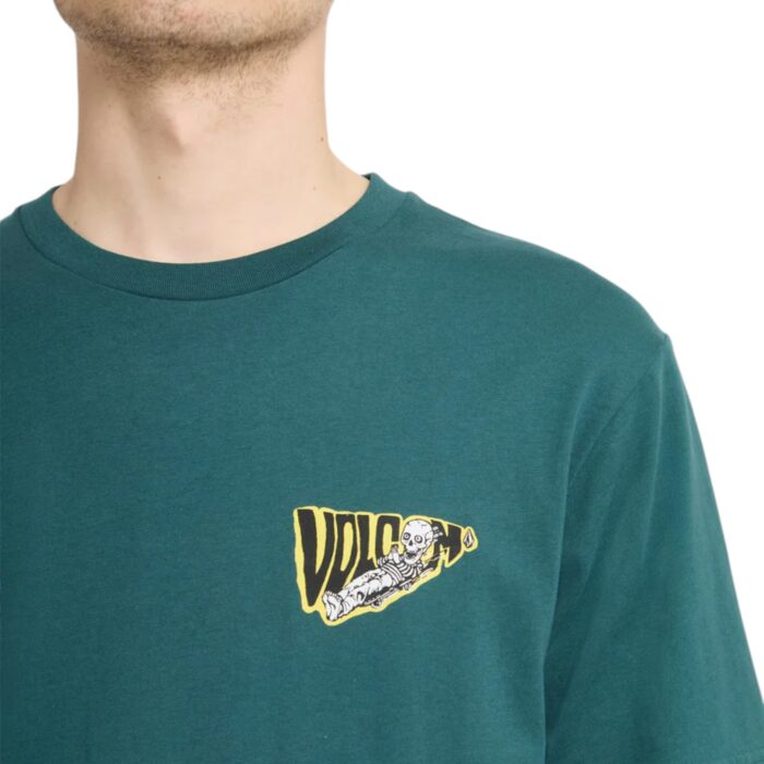 VOLCOM ALIX COFFIN T-SHIRT RIFLE GREEN - Image 4
