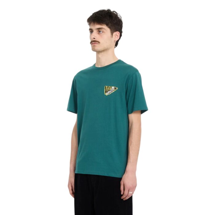 VOLCOM ALIX COFFIN T-SHIRT RIFLE GREEN - Image 3