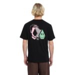 VOLCOM AURA T-SHIRT BLACK - Image 2