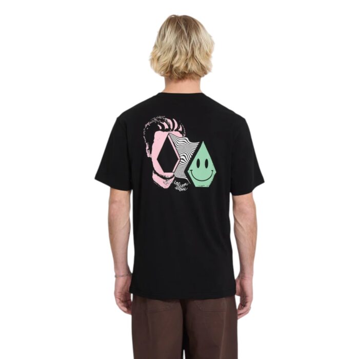 VOLCOM AURA T-SHIRT BLACK - Image 2