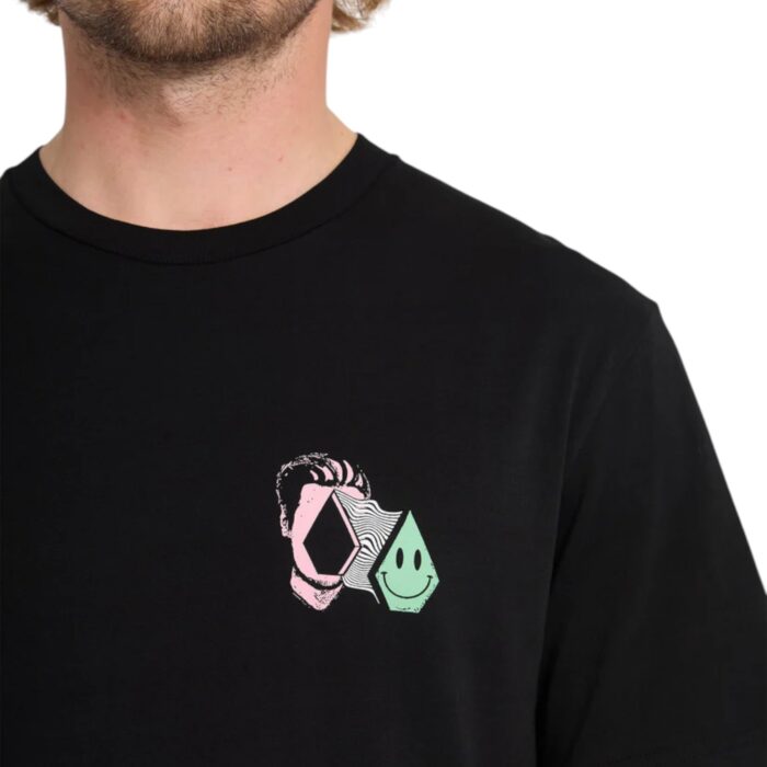 VOLCOM AURA T-SHIRT BLACK - Image 6