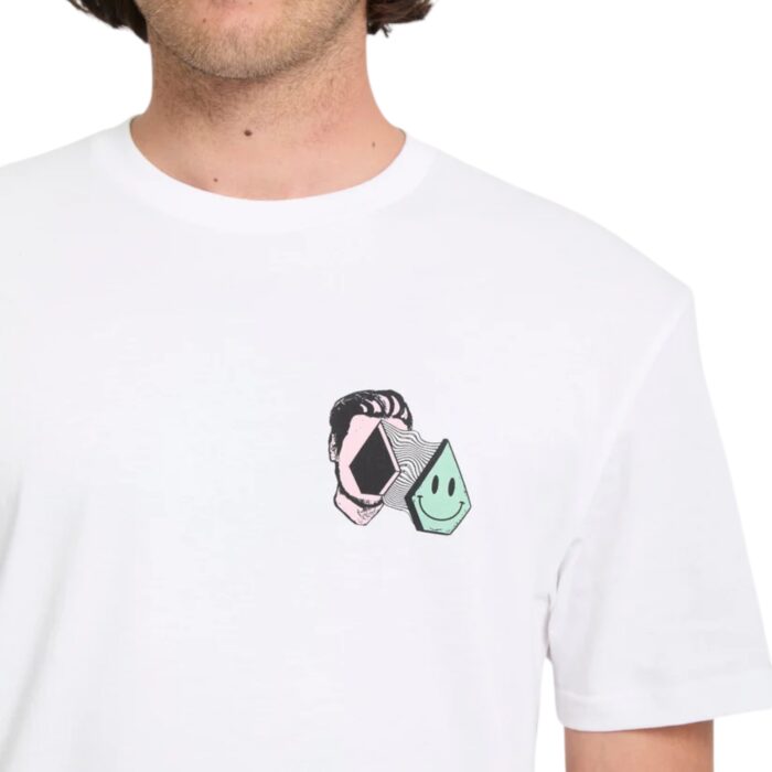 VOLCOM AURA T-SHIRT WHITE - Εικόνα 4