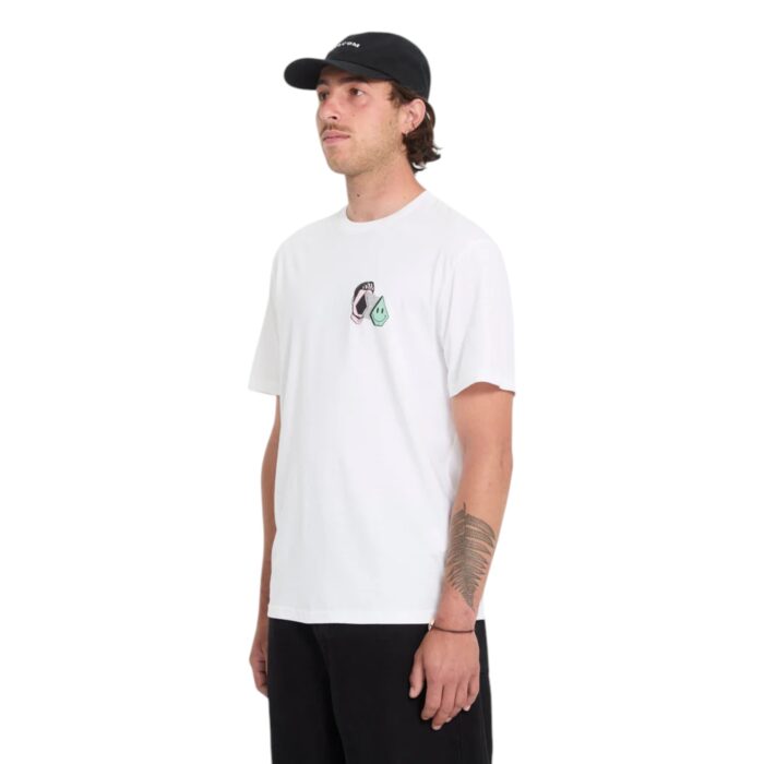 VOLCOM AURA T-SHIRT WHITE - Εικόνα 3