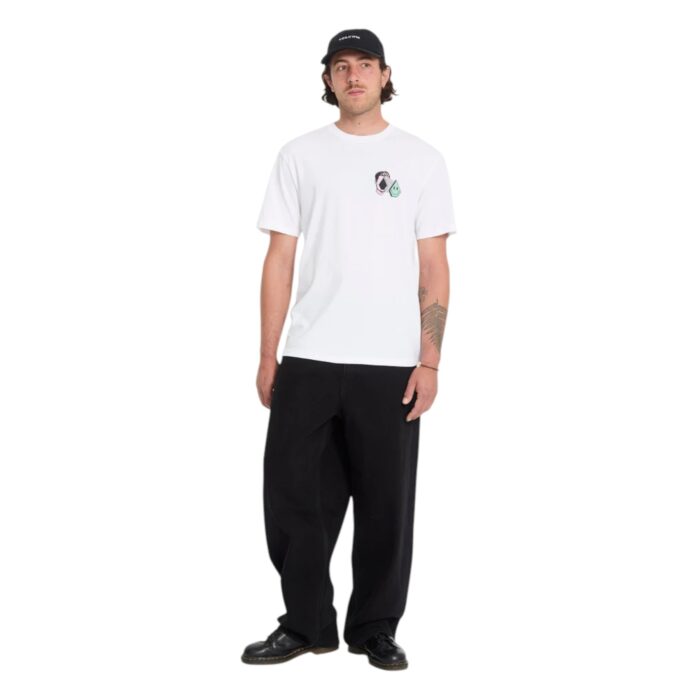VOLCOM AURA T-SHIRT WHITE - Εικόνα 5