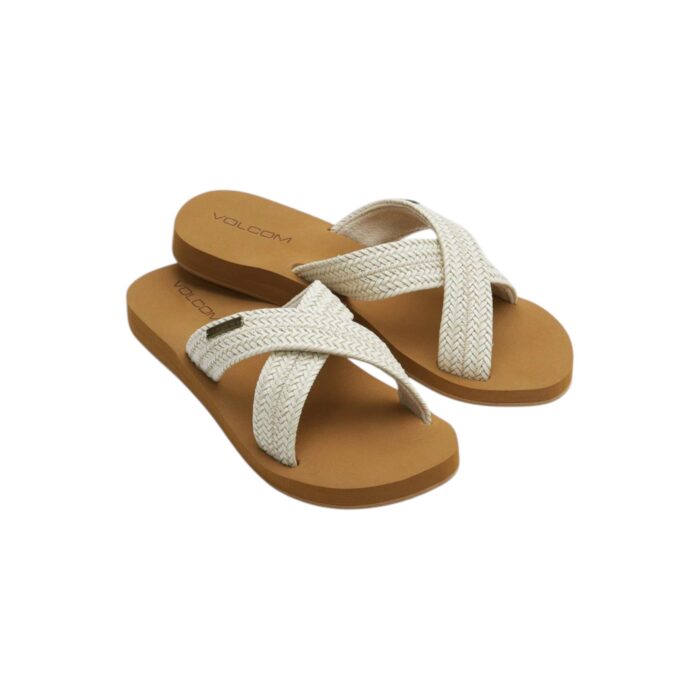 VOLCOM DOUBLE CROSS SANDALS CREAM - Image 3