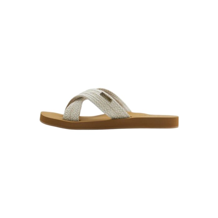 VOLCOM DOUBLE CROSS SANDALS CREAM - Image 5