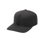 VOLCOM EMBOSSED STONE ADJ CAP BLACK