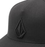 VOLCOM EMBOSSED STONE ADJ CAP BLACK - Image 3