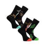 VOLCOM FA MICKEY MASON 2 PACK SOCKS MULTI