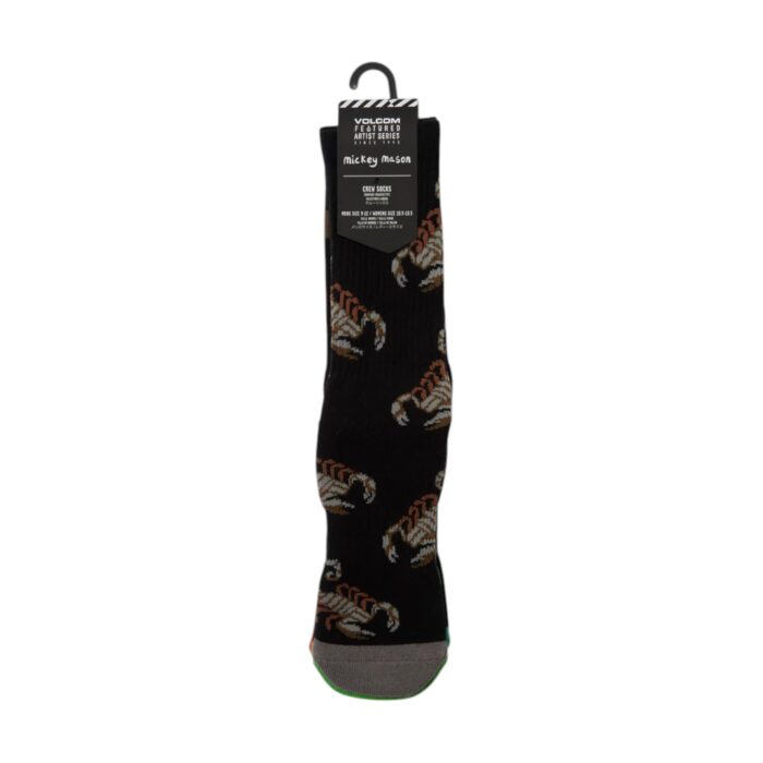 VOLCOM FA MICKEY MASON 2 PACK SOCKS MULTI - Image 4