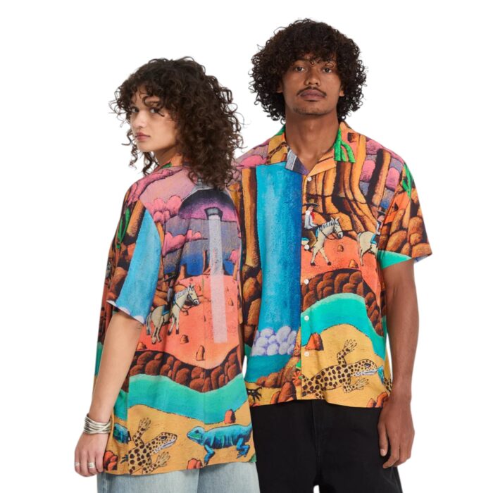 VOLCOM FA MICKEY MASON SHIRT MULTI - Image 6