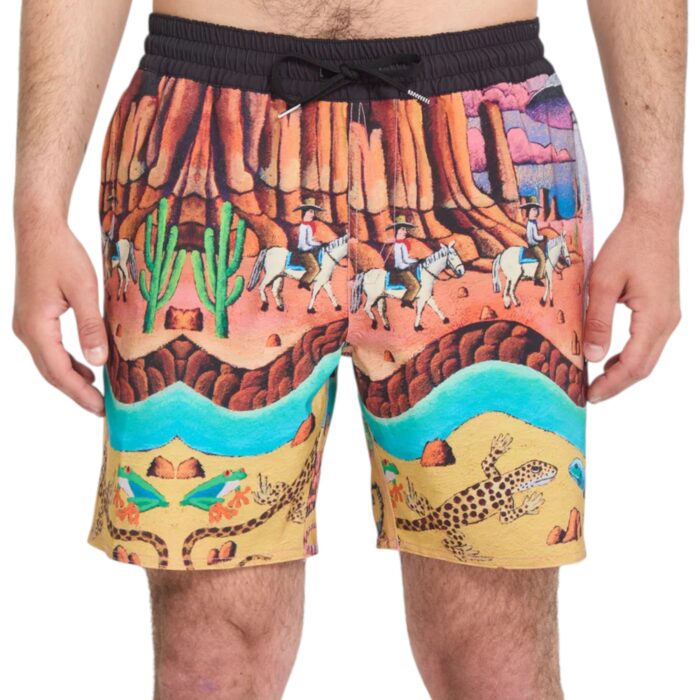 VOLCOM FA MICKEY MASON TRUNK 17 BOARDSHORT MULTI - Image 4