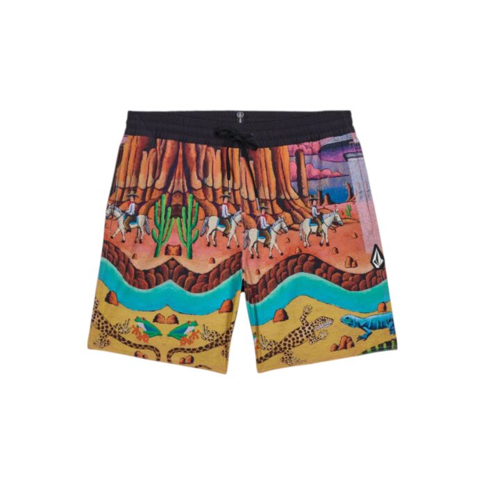VOLCOM FA MICKEY MASON TRUNK 17 BOARDSHORT MULTI - Image 8