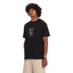 VOLCOM NOWHERE T-SHIRT BLACK