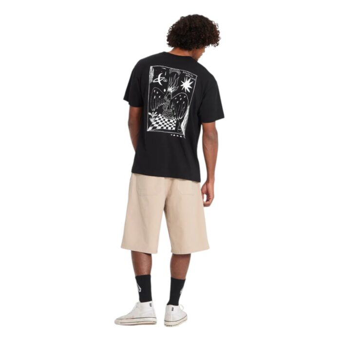 VOLCOM NOWHERE T-SHIRT BLACK - Image 5