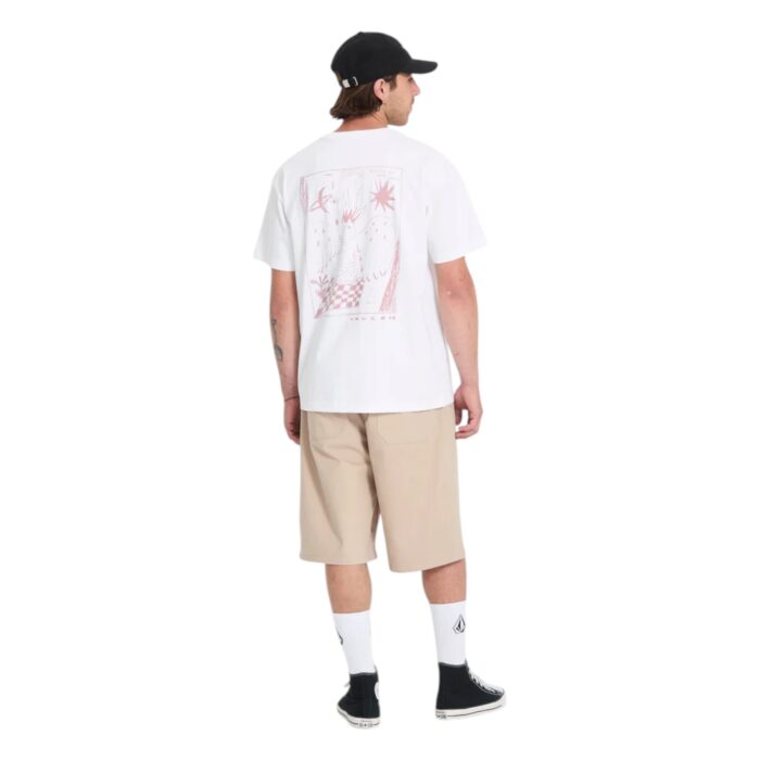 VOLCOM NOWHERE T-SHIRT WHITE - Image 6