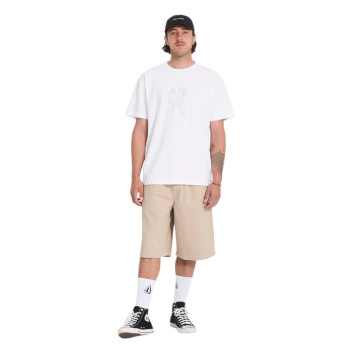 VOLCOM NOWHERE T-SHIRT WHITE - Image 5