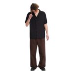 VOLCOM SINGLE STONE SHIRT GLOSS BLACK - Image 6