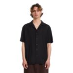 VOLCOM SINGLE STONE SHIRT GLOSS BLACK - Image 4