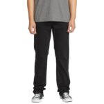 VOLCOM SOLVER DENIM PANT BLACK OUT