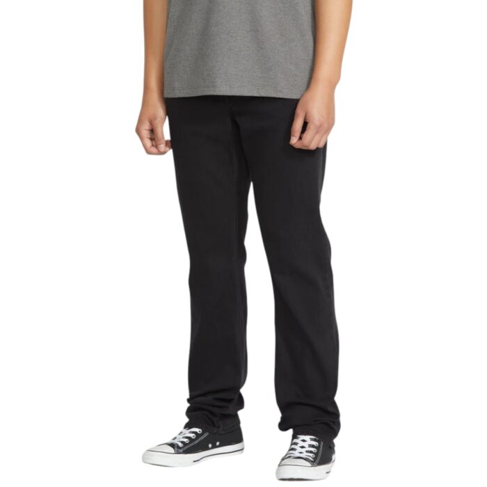 VOLCOM SOLVER DENIM PANT BLACK OUT - Image 4